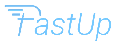 FastUp Logo spelling the word FastUp